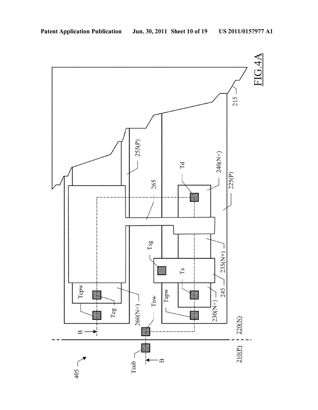 FTP MEMORY DEVICE WITH SINGLE SELECTION TRANSISTOR - diagram, schematic, and image 11