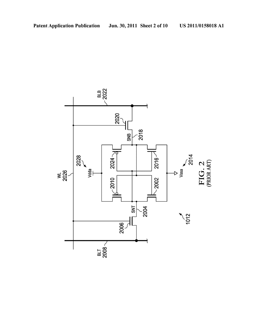 Structure and Methods for Measuring Margins in an SRAM Bit - diagram, schematic, and image 03