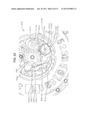 Timepiece with calendar mechanism including first date indicator and     second date indicator diagram and image