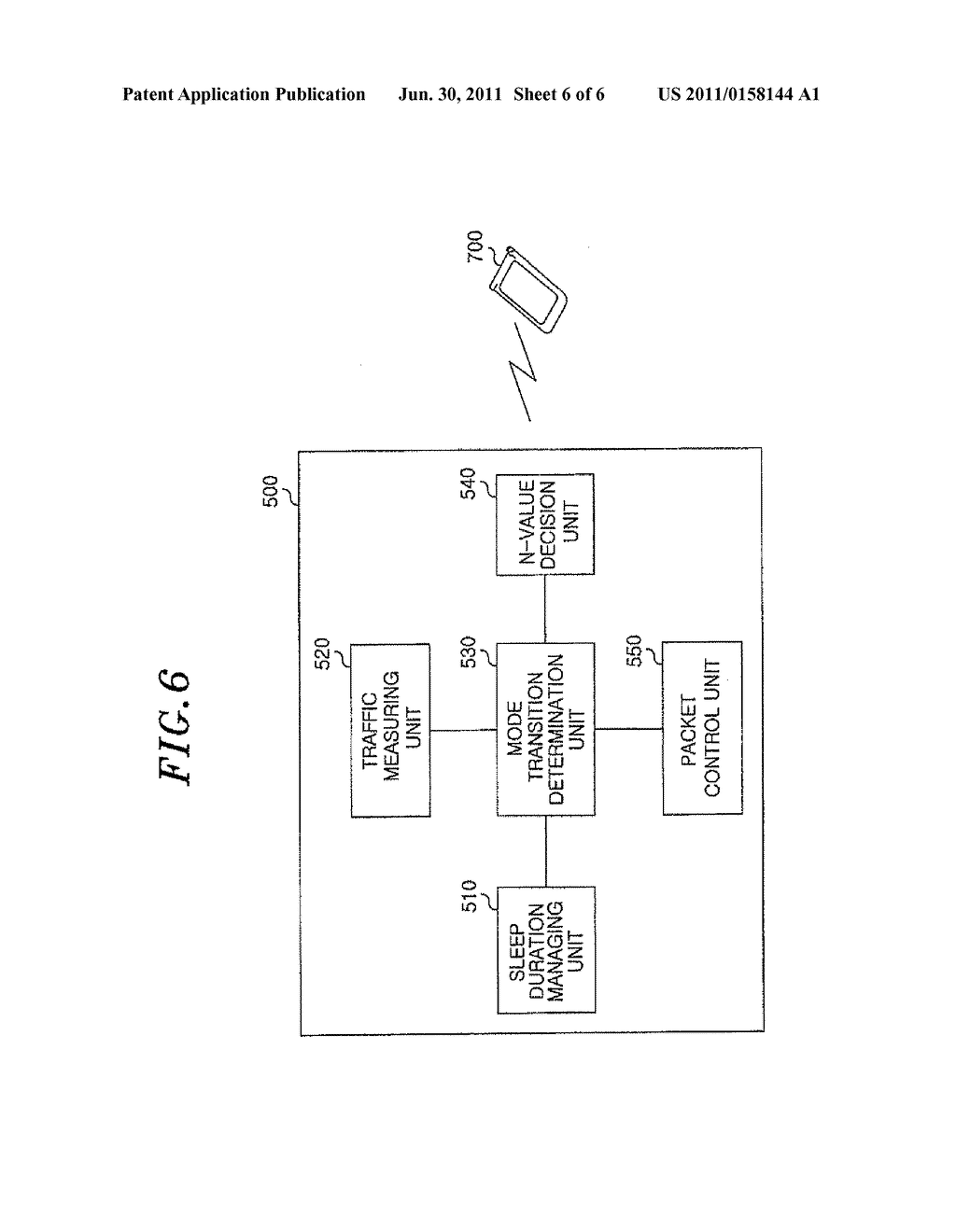 METHOD AND APPARATUS FOR CONTROLLING SLEEP MODE IN WIRELESS COMMUNICATION     NETWORKS - diagram, schematic, and image 07
