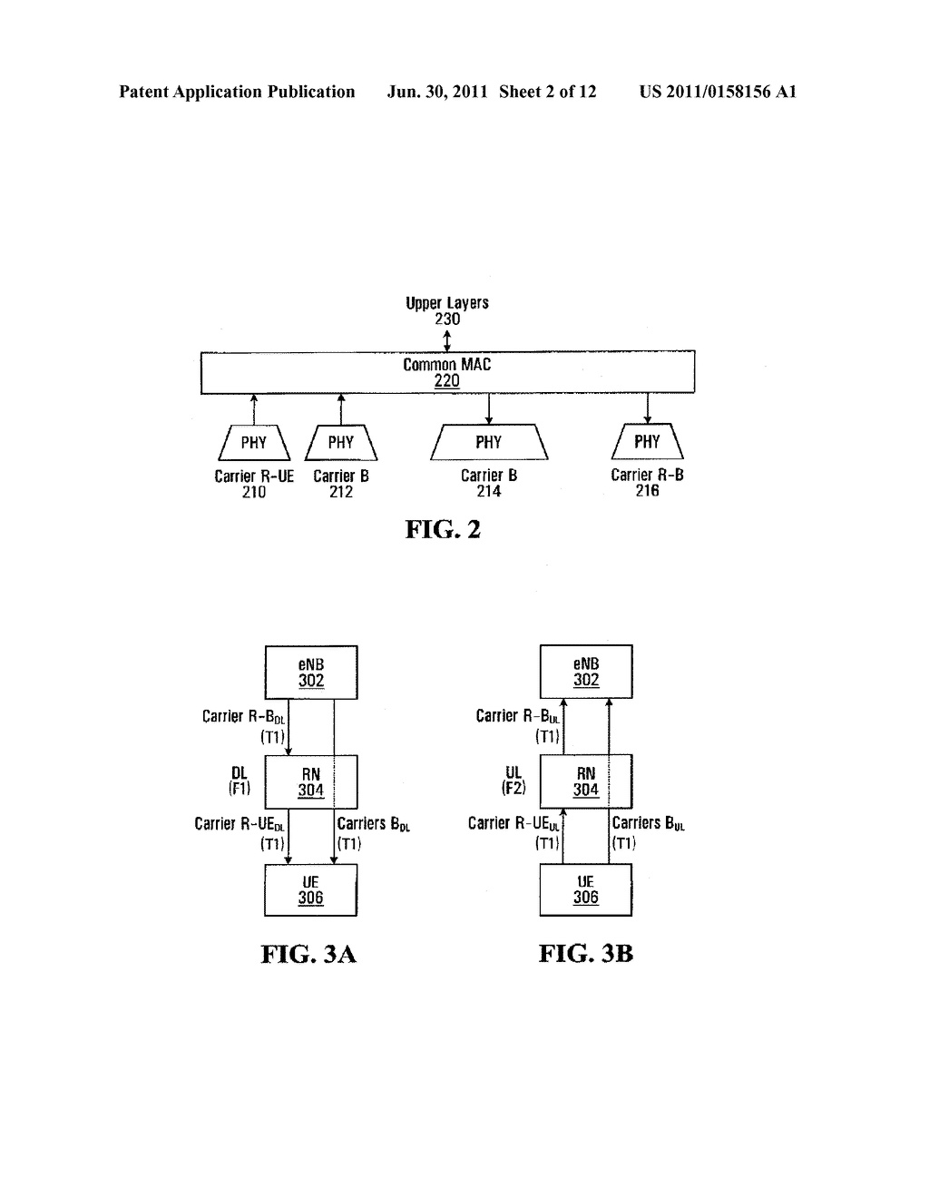 METHOD AND SYSTEM USING RELAYS WITH AGGREGATED SPECTRUM - diagram, schematic, and image 03