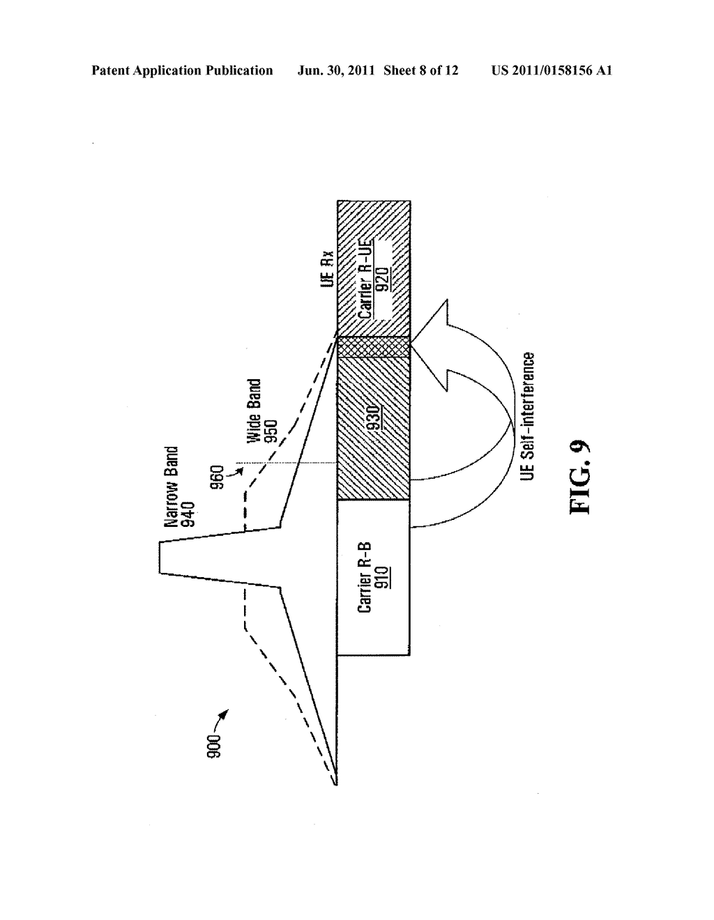 METHOD AND SYSTEM USING RELAYS WITH AGGREGATED SPECTRUM - diagram, schematic, and image 09