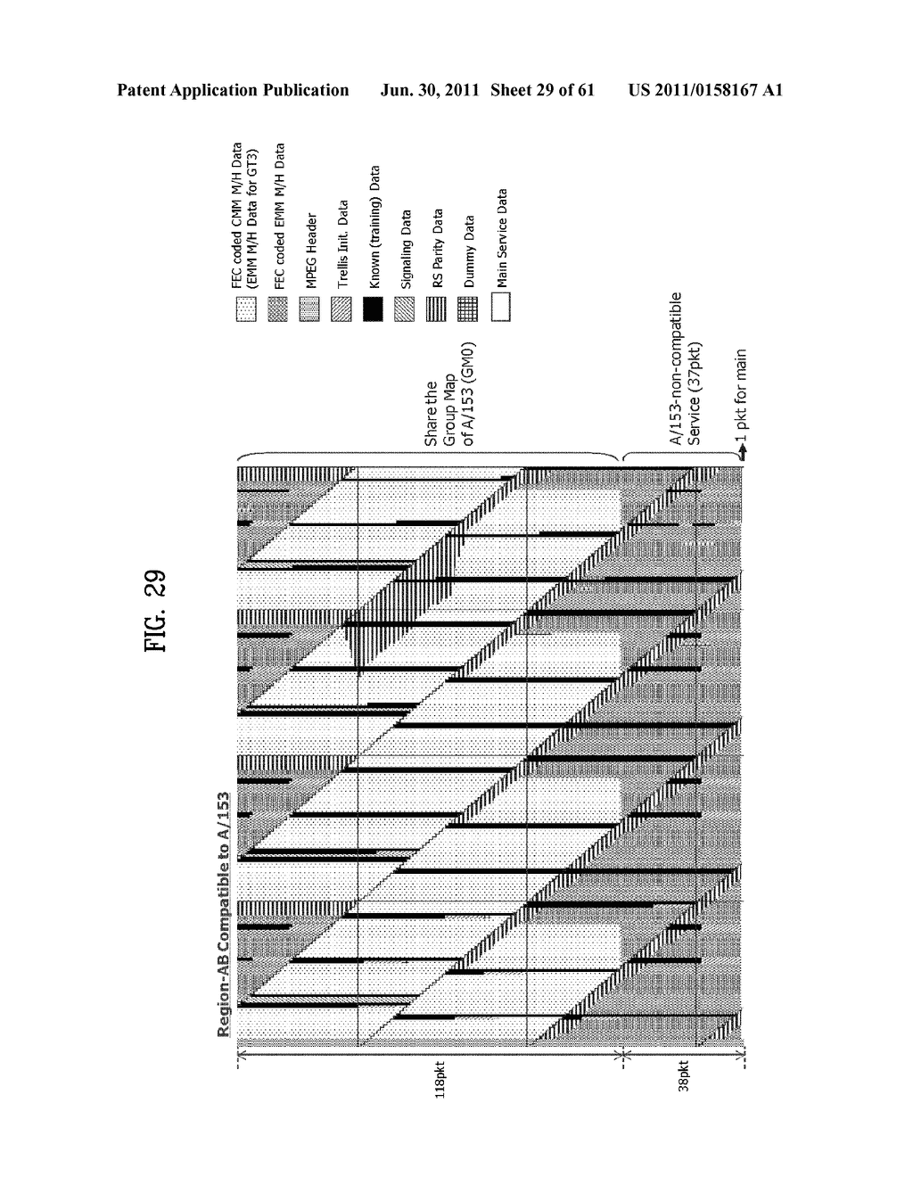 TRANSMITTING SYSTEM AND METHOD OF TRANSMITTING DIGITAL BROADCAST SIGNAL IN     TRANSMITTING SYSTEM - diagram, schematic, and image 30