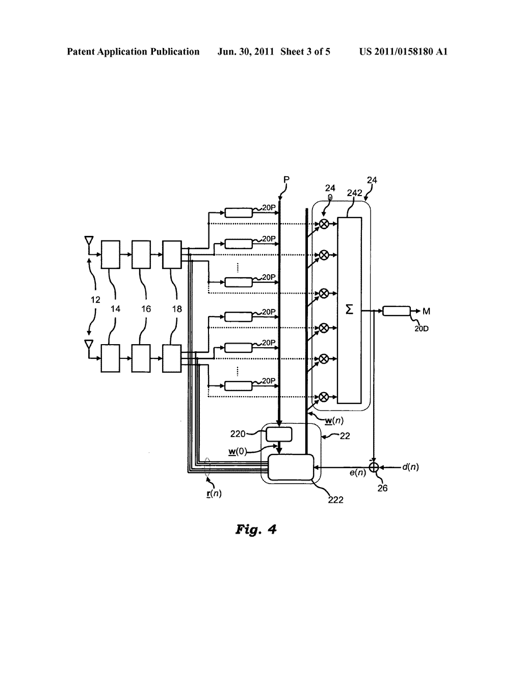 METHOD OF PROCESSING RECEIVED SIGNALS, CORRESPONDING RECEIVER AND COMPUTER     PROGRAM PRODUCT THEREFOR - diagram, schematic, and image 04