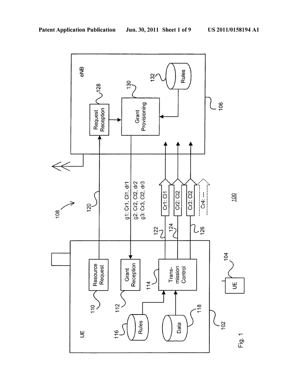 Scheduling of Data Transmissions in Multi-Carrier Data Transmission     Networks - diagram, schematic, and image 02