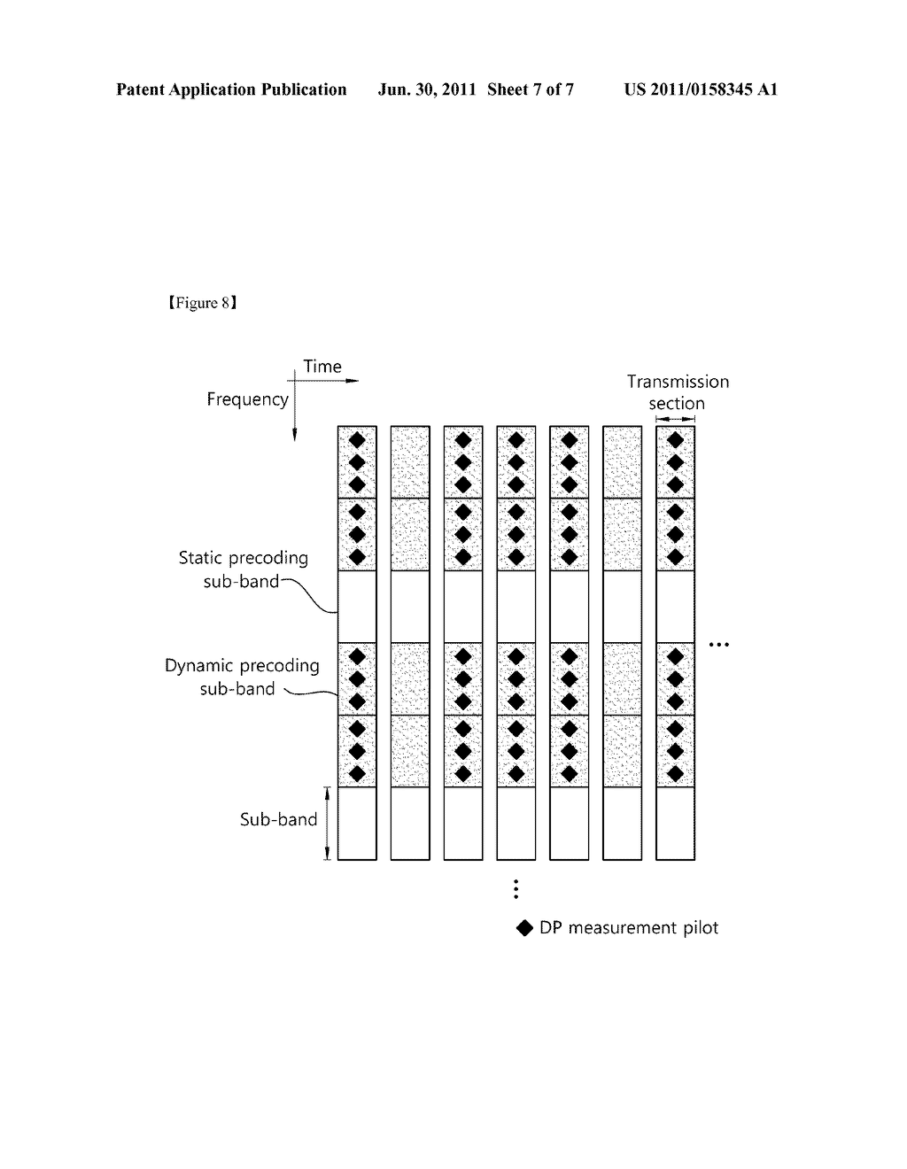 PILOT TRANSMISSION METHOD IN A WIRELESS COMMUNICATION SYSTEM - diagram, schematic, and image 08