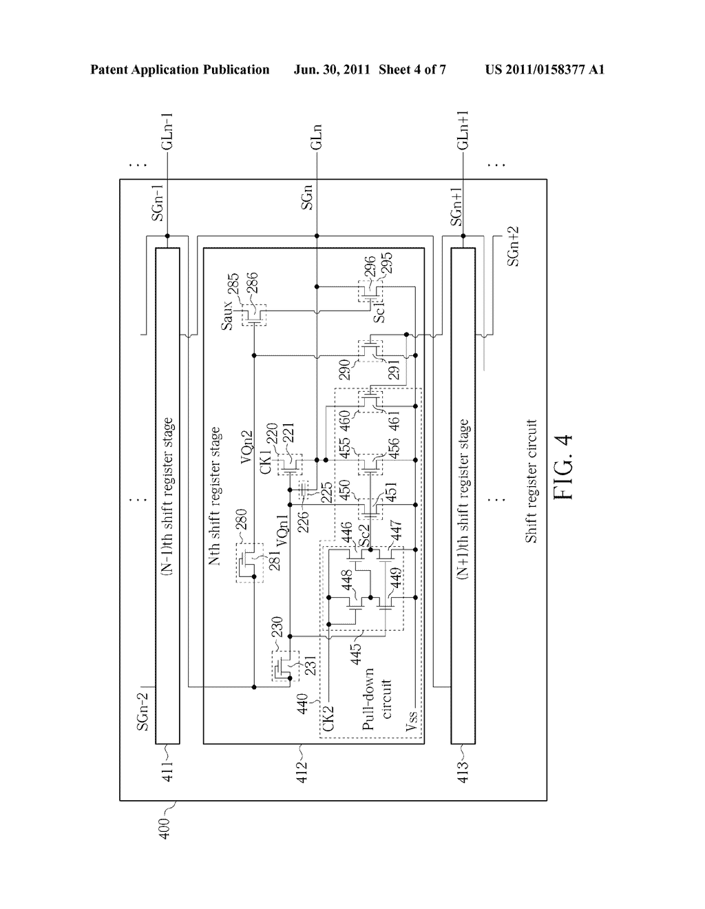 SHIFT REGISTER CIRCUIT - diagram, schematic, and image 05