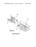 Optical connector adapter with excellent dust resistance diagram and image