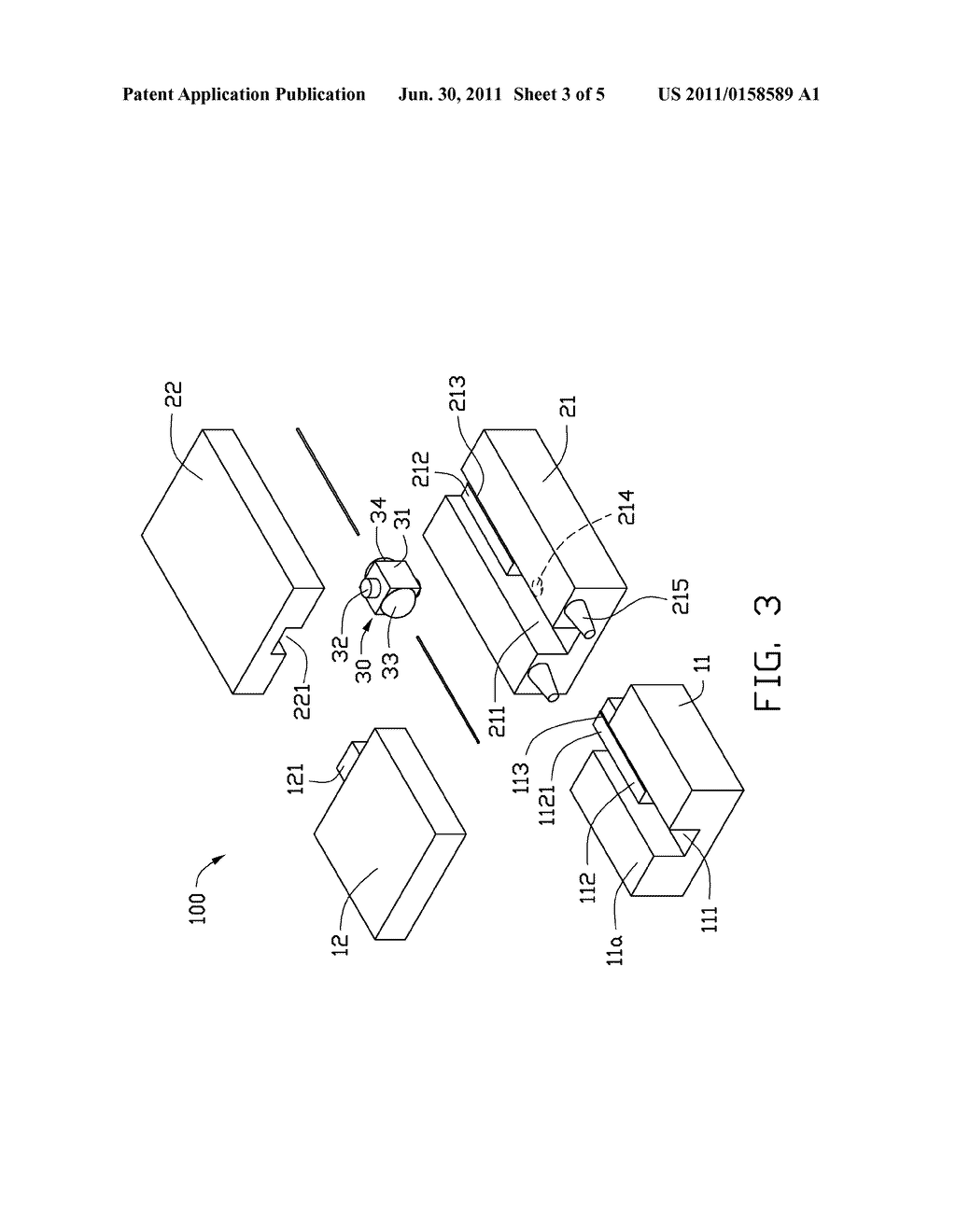 OPTICAL FIBER COUPLING ASSEMBLY AND OPTICAL TRANSMITTING DEVICE HAVING     SAME - diagram, schematic, and image 04