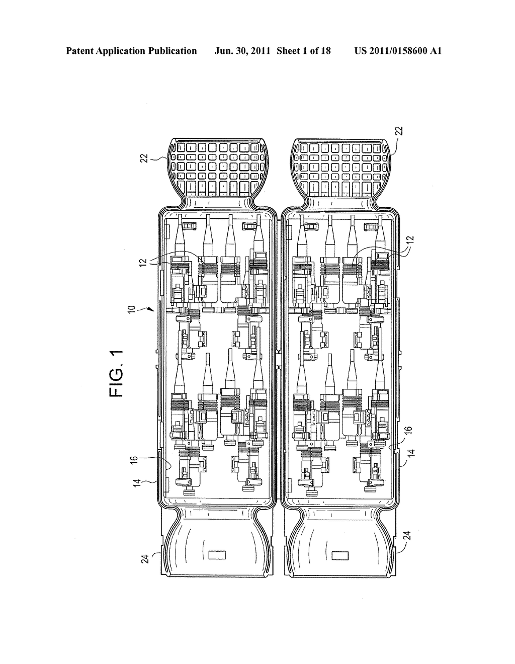 MODULAR, RESEALABLE FIBER OPTIC HIGH FIBER COUNT PACKAGING - diagram, schematic, and image 02