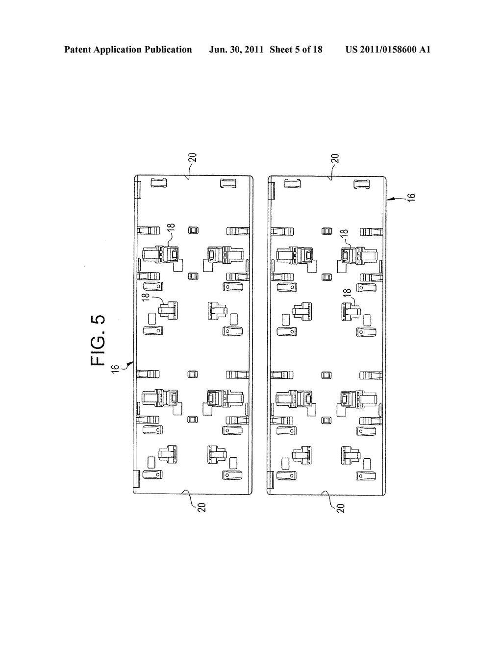 MODULAR, RESEALABLE FIBER OPTIC HIGH FIBER COUNT PACKAGING - diagram, schematic, and image 06