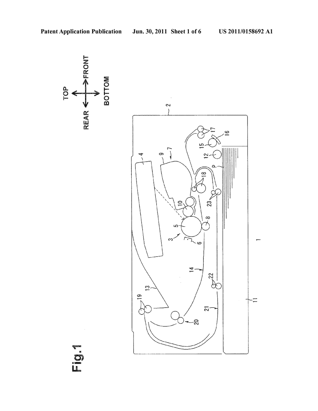 Image Forming Apparatus and a Method of Cleaning Photosensitive Drum     Surface - diagram, schematic, and image 02