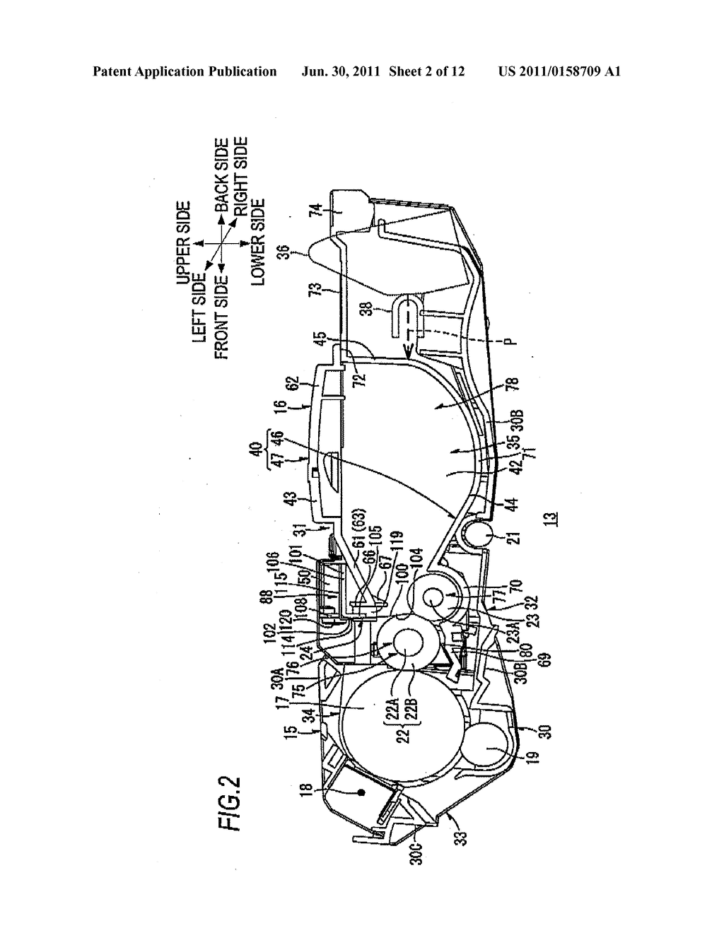 DEVELOPING DEVICE AND IMAGE FORMING APPARATUS - diagram, schematic, and image 03