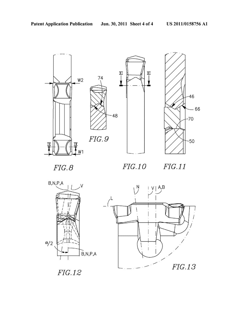 Cutting Tool and Double-Ended Cutting Insert Therefor - diagram, schematic, and image 05