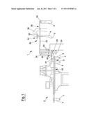 APPARATUS FOR AUTOMATIC TRANSFER OF TEXTILE ARTICLES FROM A LINKING     MACHINE TO A BOARDING MACHINE diagram and image