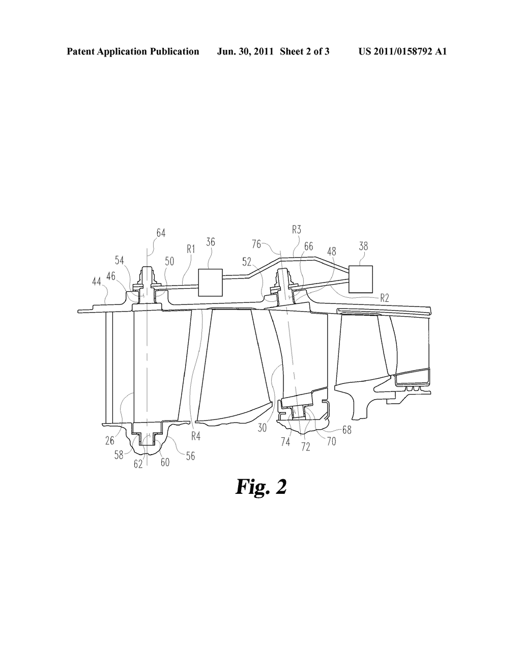 ENGINE AND VANE ACTUATION SYSTEM FOR TURBINE ENGINE - diagram, schematic, and image 03