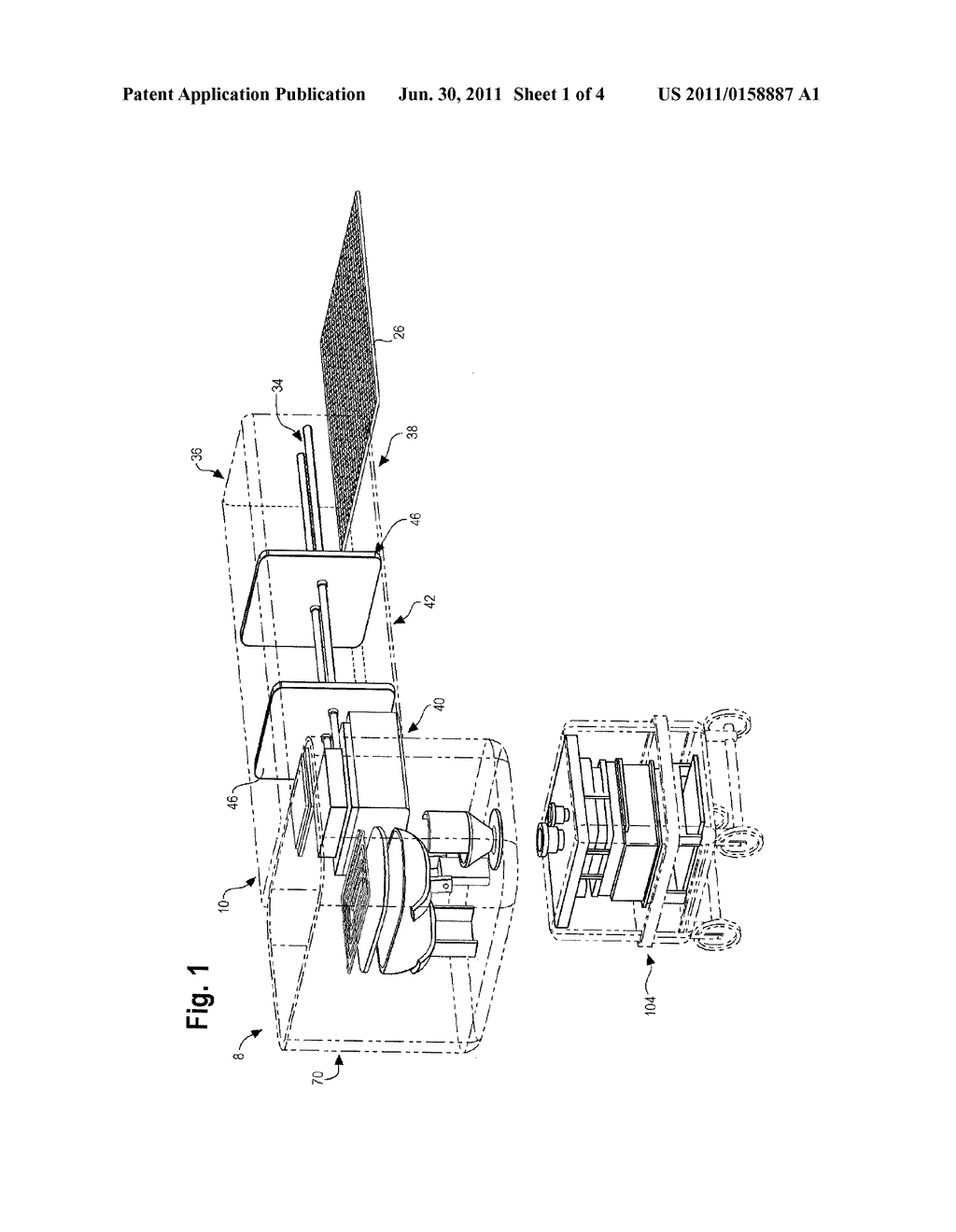 Apparatus and method of use for casting system with independent melting     and solidification - diagram, schematic, and image 02