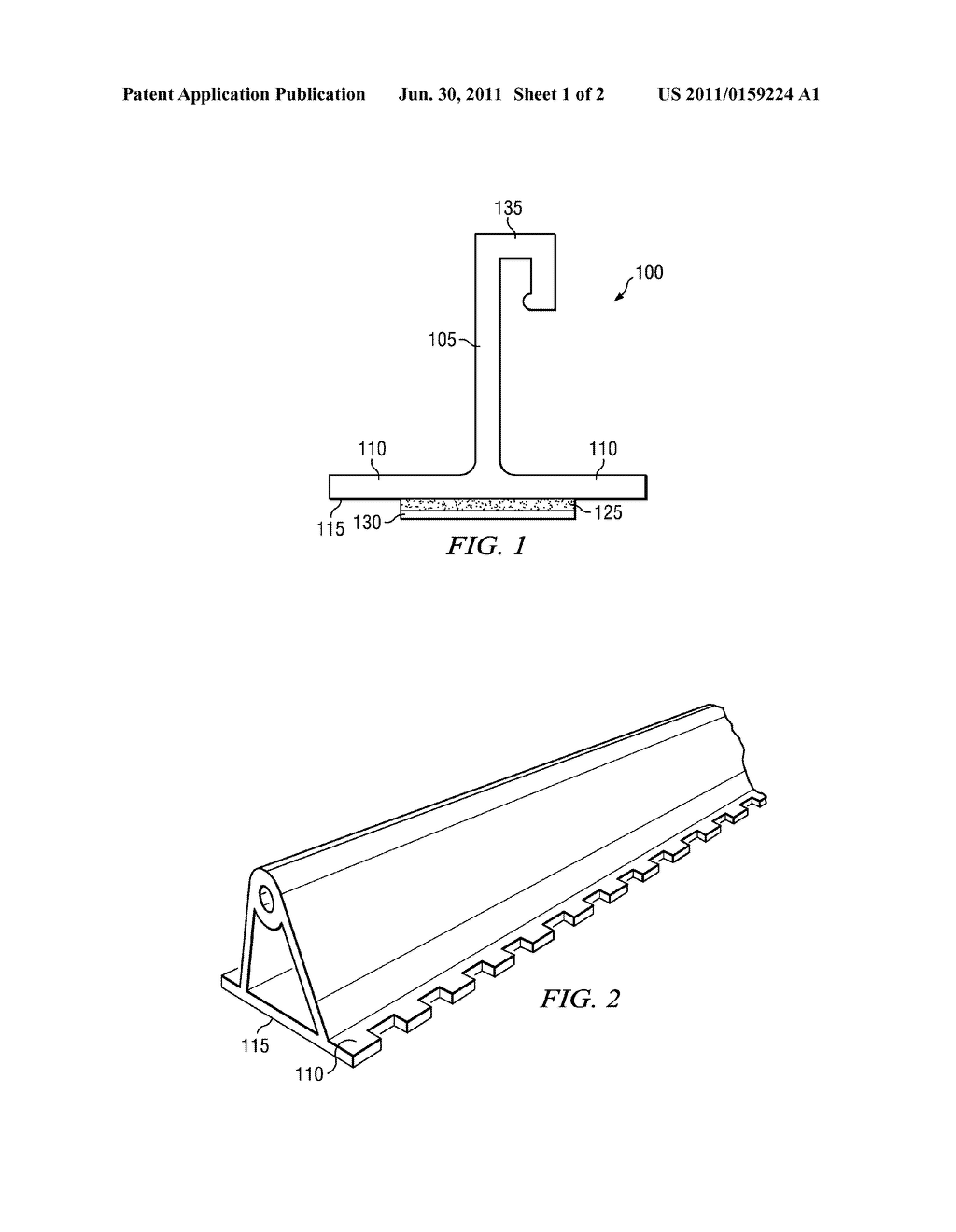 Standing seam profile for thermoplastic roof ornamentation and attachment     method - diagram, schematic, and image 02