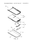 BATTERY COVER ASSEMBLY FOR PORTABLE ELECTRONIC DEVICE diagram and image