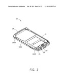 BATTERY COVER ASSEMBLY FOR PORTABLE ELECTRONIC DEVICE diagram and image