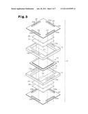 POWER GENERATION CELL FOR FUEL BATTERY diagram and image