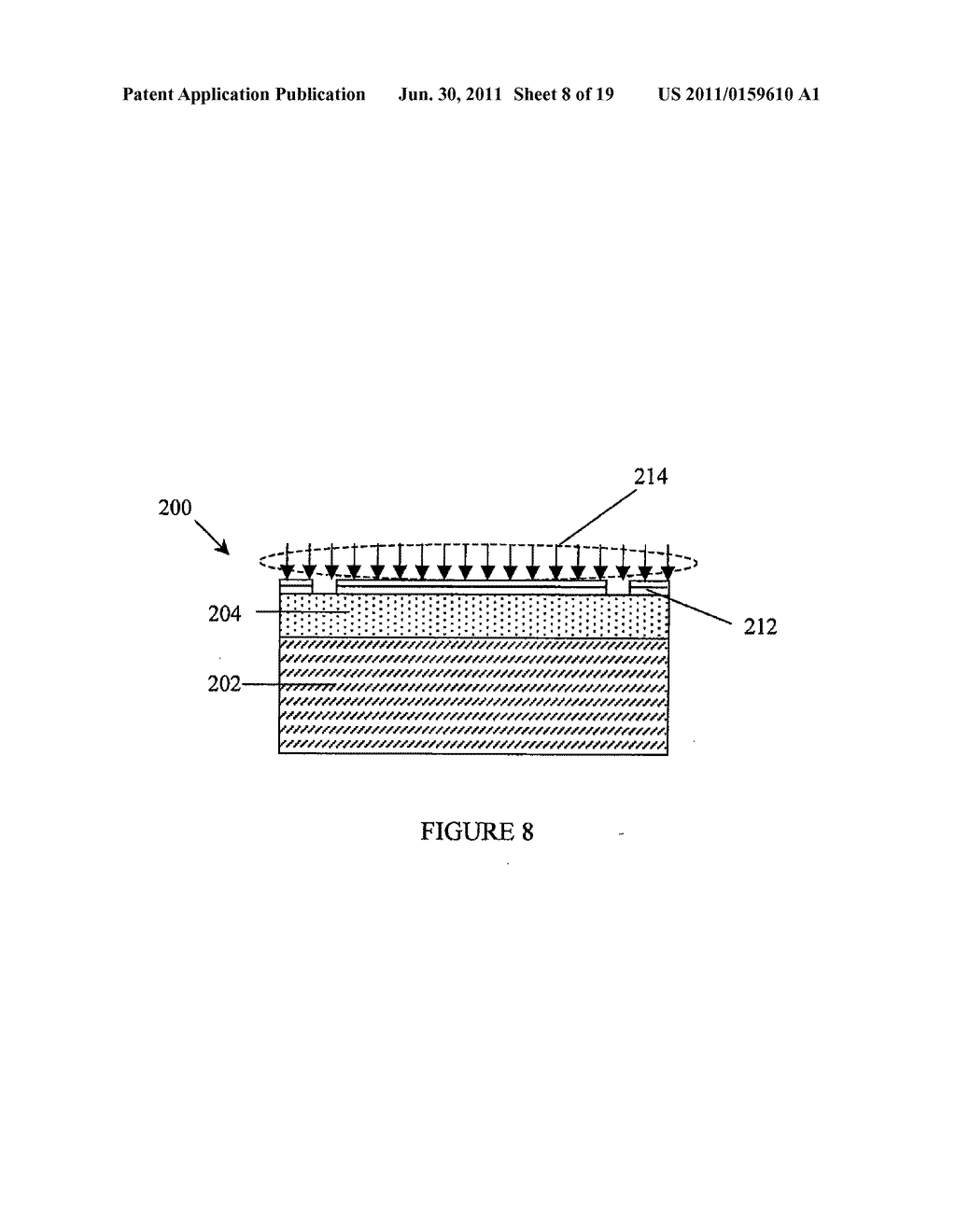 Polycrystalline silicon as an electrode for a light emitting diode and     method of making the same - diagram, schematic, and image 09