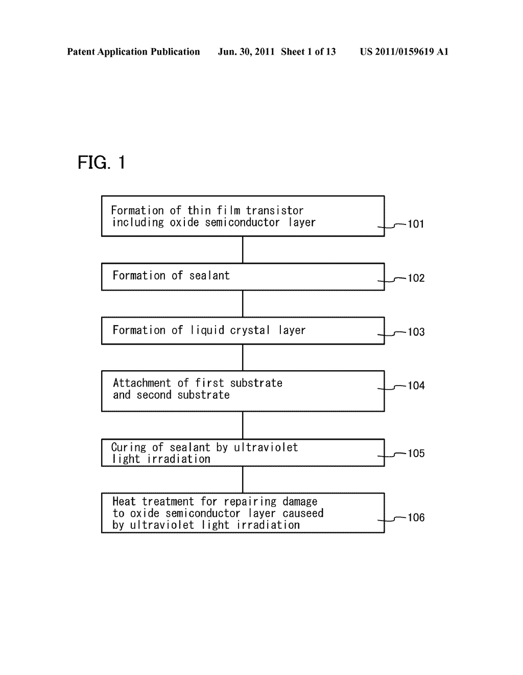 METHOD FOR MANUFACTURING DISPLAY DEVICE - diagram, schematic, and image 02