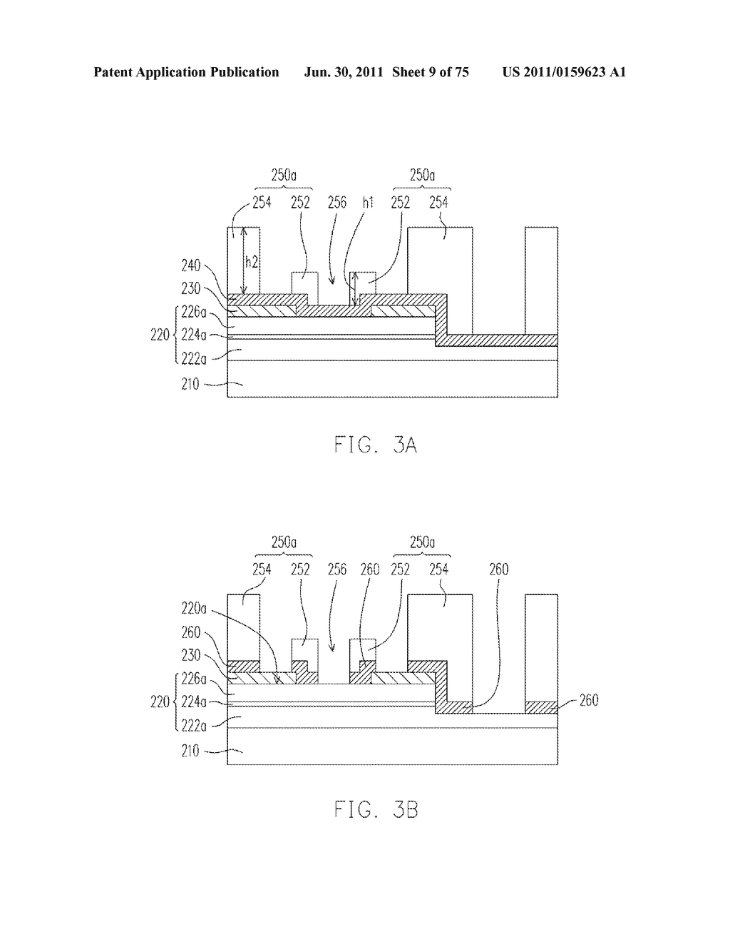 Method for Fabricating LED Chip Comprising Reduced Mask Count and Lift-Off     Processing - diagram, schematic, and image 10