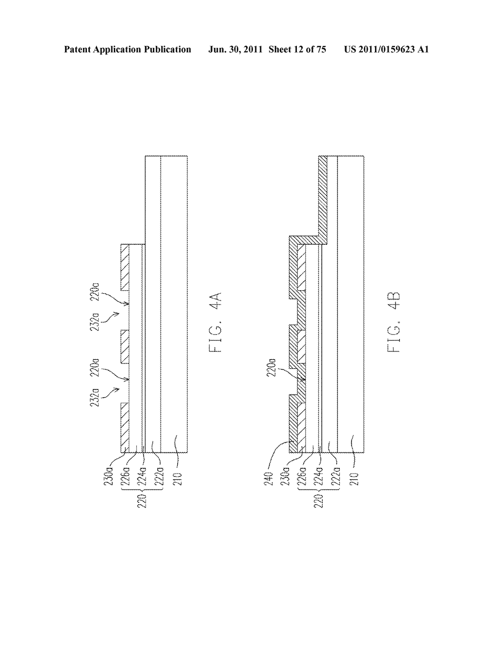 Method for Fabricating LED Chip Comprising Reduced Mask Count and Lift-Off     Processing - diagram, schematic, and image 13