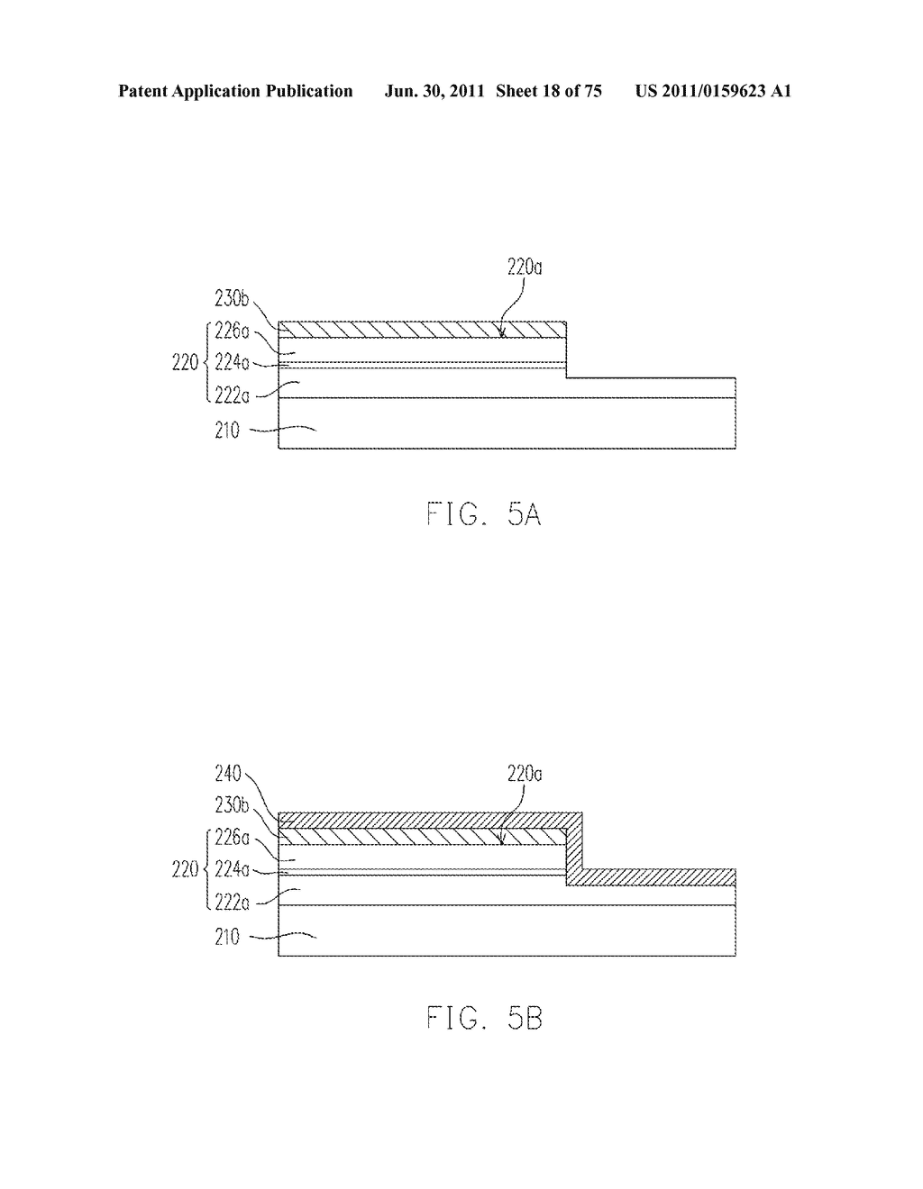Method for Fabricating LED Chip Comprising Reduced Mask Count and Lift-Off     Processing - diagram, schematic, and image 19
