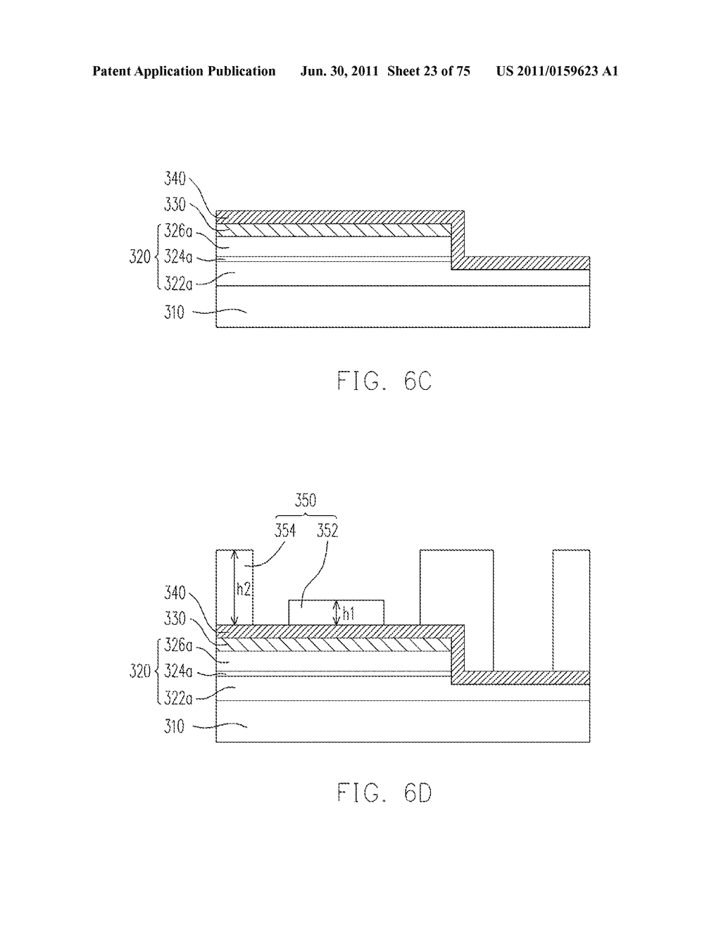 Method for Fabricating LED Chip Comprising Reduced Mask Count and Lift-Off     Processing - diagram, schematic, and image 24