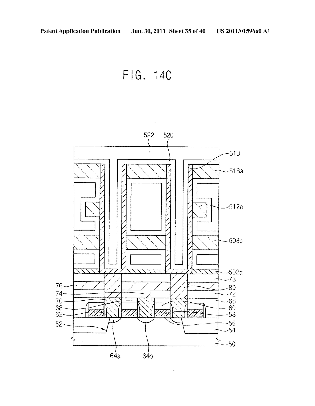 Methods of Forming Integrated Circuit Capacitors Having Sidewall Supports     and Capacitors Formed Thereby - diagram, schematic, and image 36