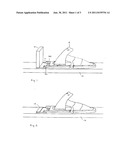 Locator device for water-skis or water boards diagram and image