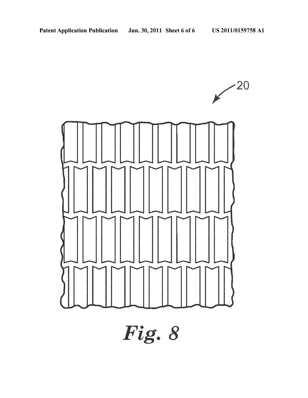 MOLDED AUXETIC MESH - diagram, schematic, and image 07