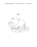 SUBSTRATE POLISHING APPARATUS, SUBSTRATE POLISHING METHOD, AND APPARATUS     FOR REGULATING TEMPERATURE OF POLISHING SURFACE OF POLISHING PAD USED IN     POLISHING APPARATUS diagram and image