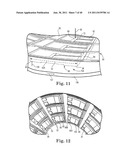 ABRASIVE ARTICLE WITH ARRAY OF GIMBALLED ABRASIVE MEMBERS AND METHOD OF     USE diagram and image