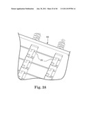 ABRASIVE ARTICLE WITH ARRAY OF GIMBALLED ABRASIVE MEMBERS AND METHOD OF     USE diagram and image