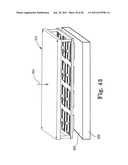 ABRASIVE ARTICLE WITH ARRAY OF GIMBALLED ABRASIVE MEMBERS AND METHOD OF     USE diagram and image