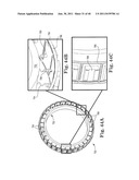 ABRASIVE ARTICLE WITH ARRAY OF GIMBALLED ABRASIVE MEMBERS AND METHOD OF     USE diagram and image