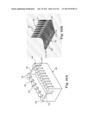 ABRASIVE ARTICLE WITH ARRAY OF GIMBALLED ABRASIVE MEMBERS AND METHOD OF     USE diagram and image