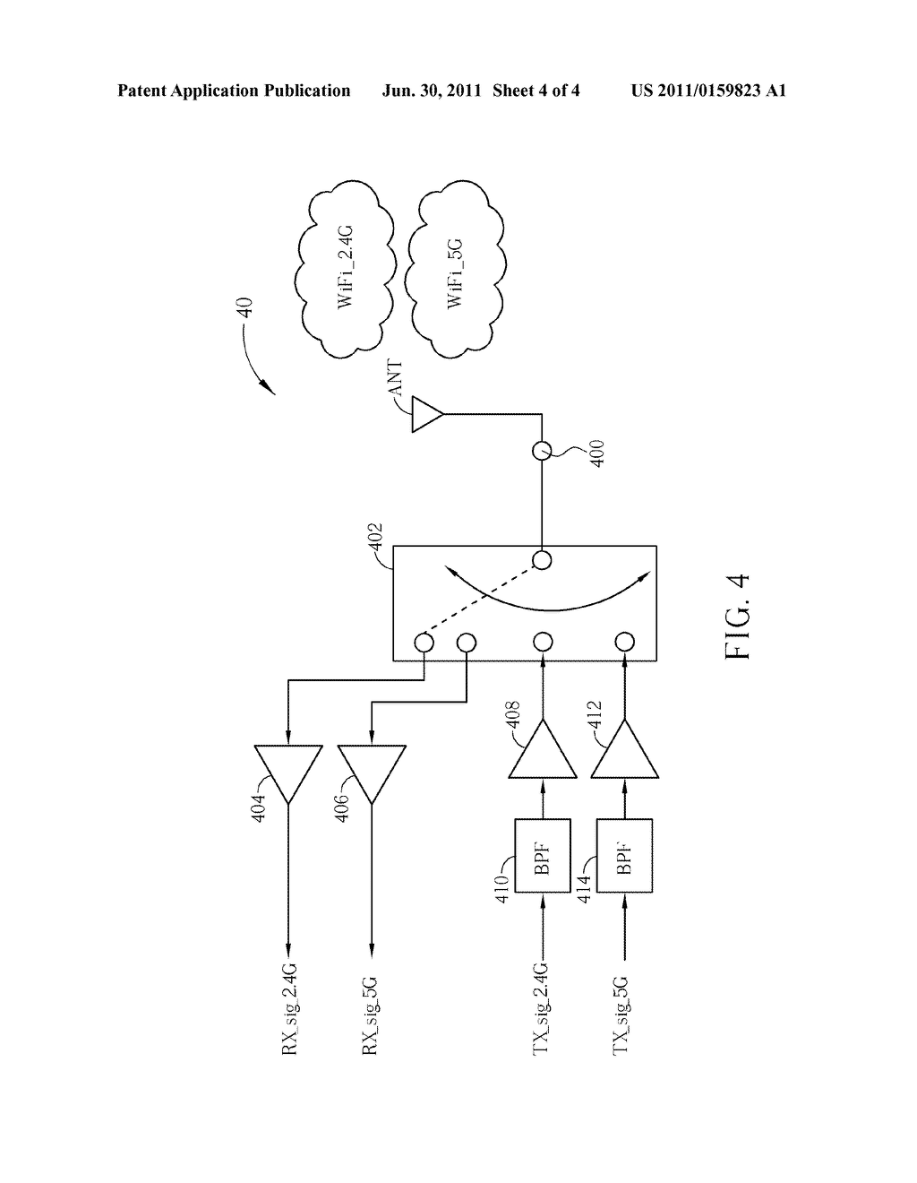 RF Front-end Circuit and Wireless Communication Device Using the Same - diagram, schematic, and image 05