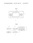 PORTABLE TYPE GAME DEVICE AND METHOD FOR CONTROLLING PORTABLE TYPE GAME     DEVICE diagram and image