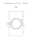 MOLD FOR FORMING GOLF BALL, METHOD TO MANUFACTURE GOLF BALL WITH SAME, AND     GOLF BALL MANUFACTURED USING THE SAME diagram and image