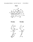 MOLD FOR FORMING GOLF BALL, METHOD TO MANUFACTURE GOLF BALL WITH SAME, AND     GOLF BALL MANUFACTURED USING THE SAME diagram and image