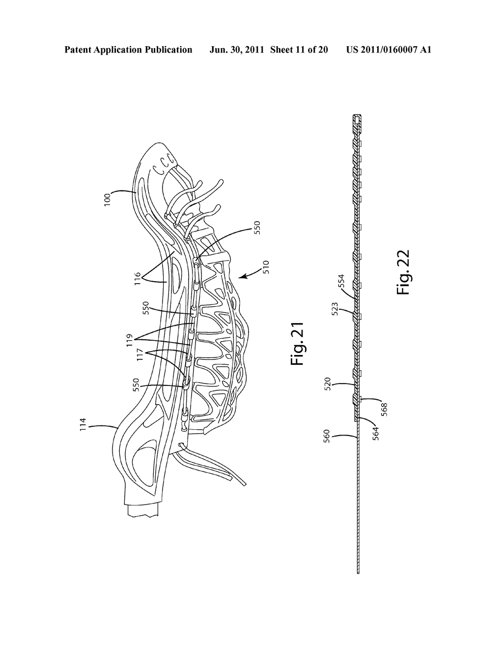 LACROSSE STICK POCKET AND RELATED METHOD OF MANUFACTURE - diagram, schematic, and image 12