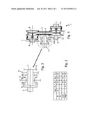 VEHICLE TRANSMISSION HAVING CONTINUOUSLY VARIABLE GEAR RATIOS diagram and image