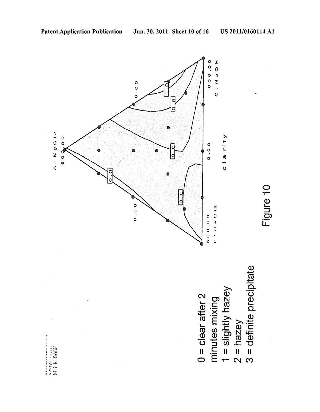 CLEANING COMPOSITIONS CONTAINING WATER SOLUBLE MAGNESIUM COMPOUNDS AND     METHODS OF USING THEM - diagram, schematic, and image 11