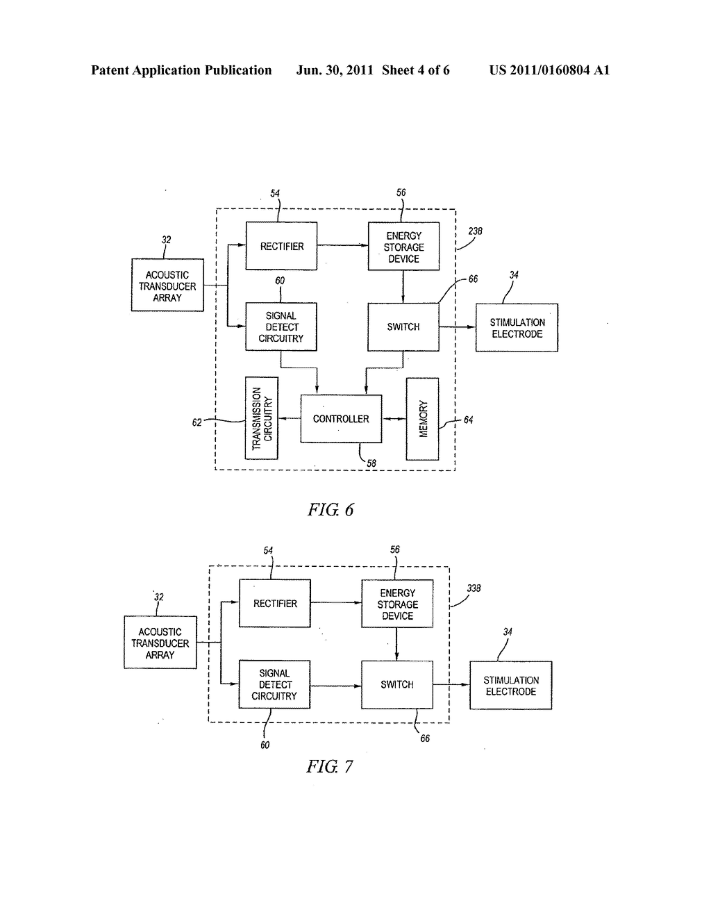 ACOUSTICALLY POWERED IMPLANTABLE STIMULATING DEVICE - diagram, schematic, and image 05