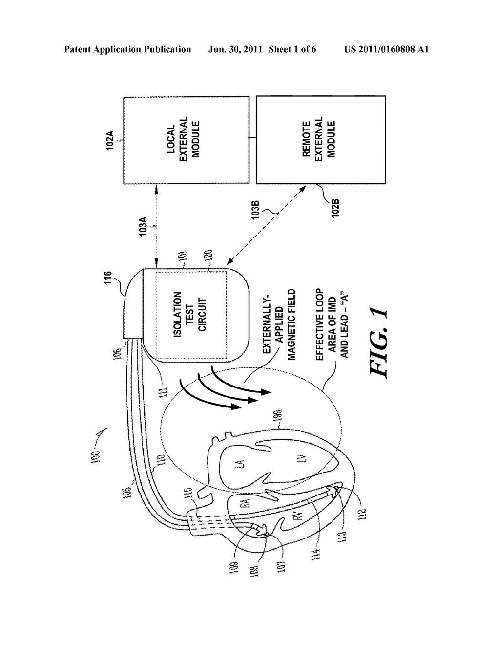 IMPLANTABLE MEDICAL DEVICE INCLUDING ISOLATION TEST CIRCUIT - diagram, schematic, and image 02