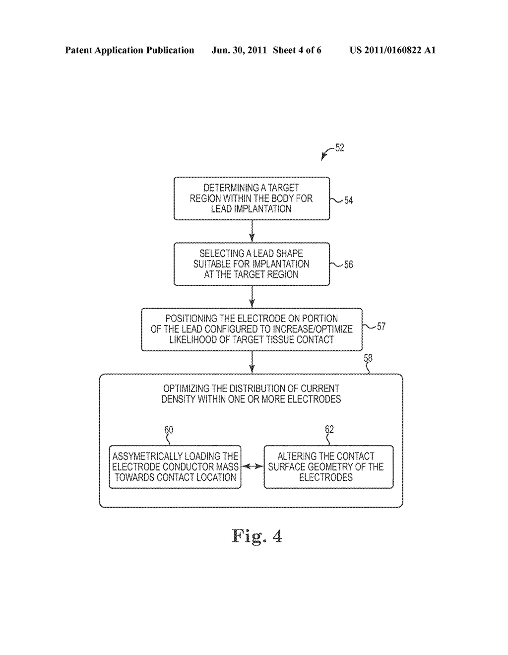 IMPLANTABLE LEAD ELECTRODE WITH ASYMETRICALLY DISTRIBUTED CURRENT DENSITY     AND METHODS FOR IMPARTING CURRENT DENSITY DIRECTIONALITY IN LEAD     ELECTRODES - diagram, schematic, and image 05